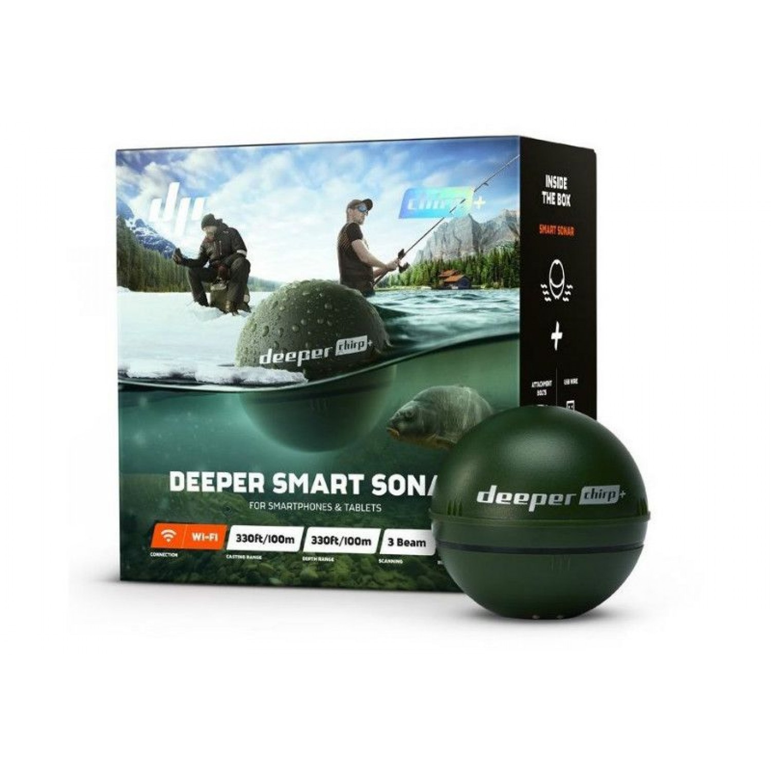 Покупка Эхолот Deeper Smart Sonar CHIRP+ в Минске Беларуси